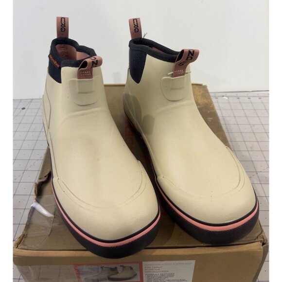 Grundens Women's Deck Boss 6" Ankle Boot Fog 60011 Plain Toe Non-Insulated NEW~~ - Picture 2 of 7